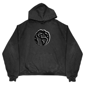 CIRCLE BURNING HOODIE