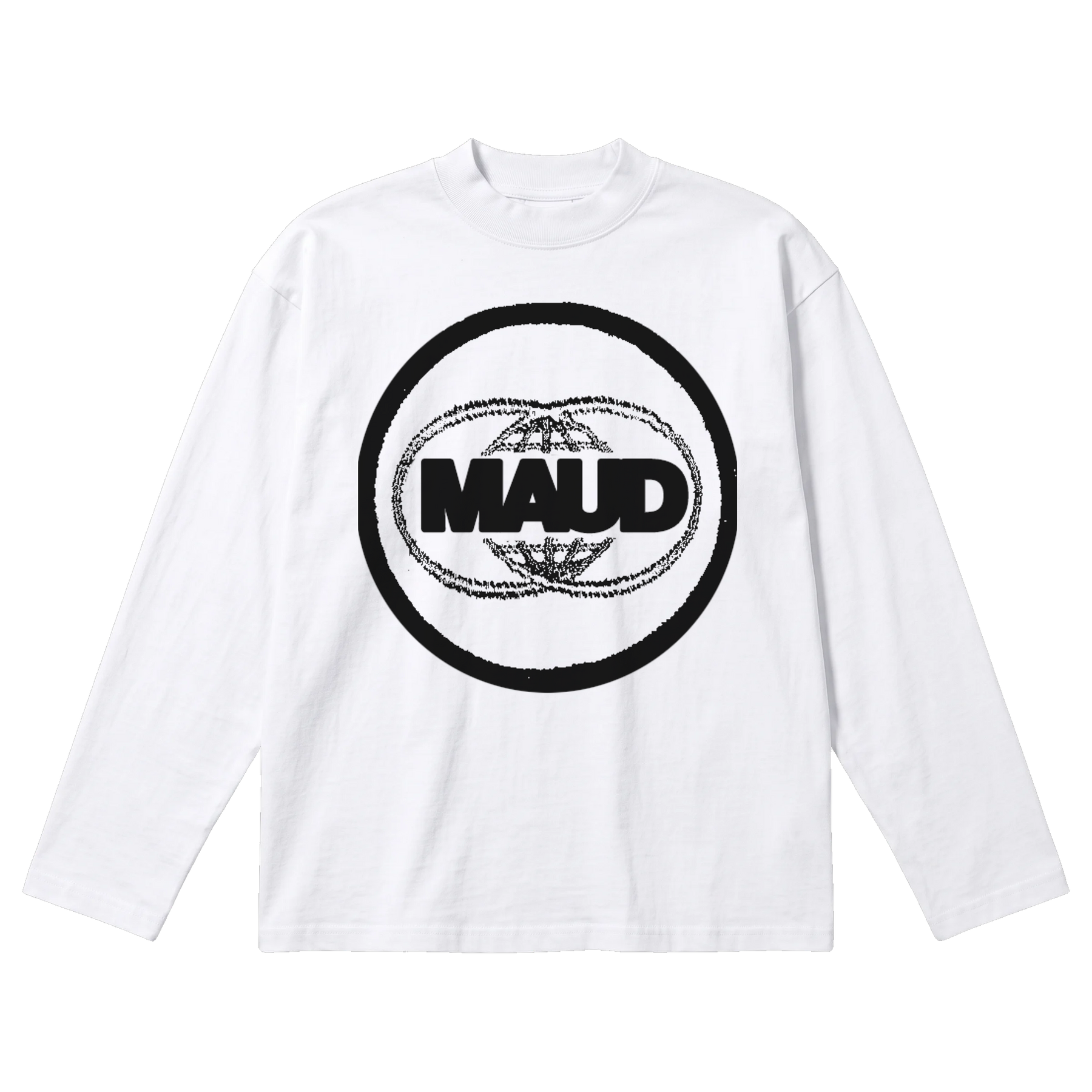 Worldwide Baggy L/S Tee - White - Front