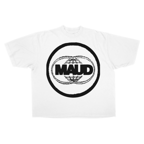 Worldwide Drop Tee - White - Front