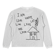 Be Happy Thermal - White - Back