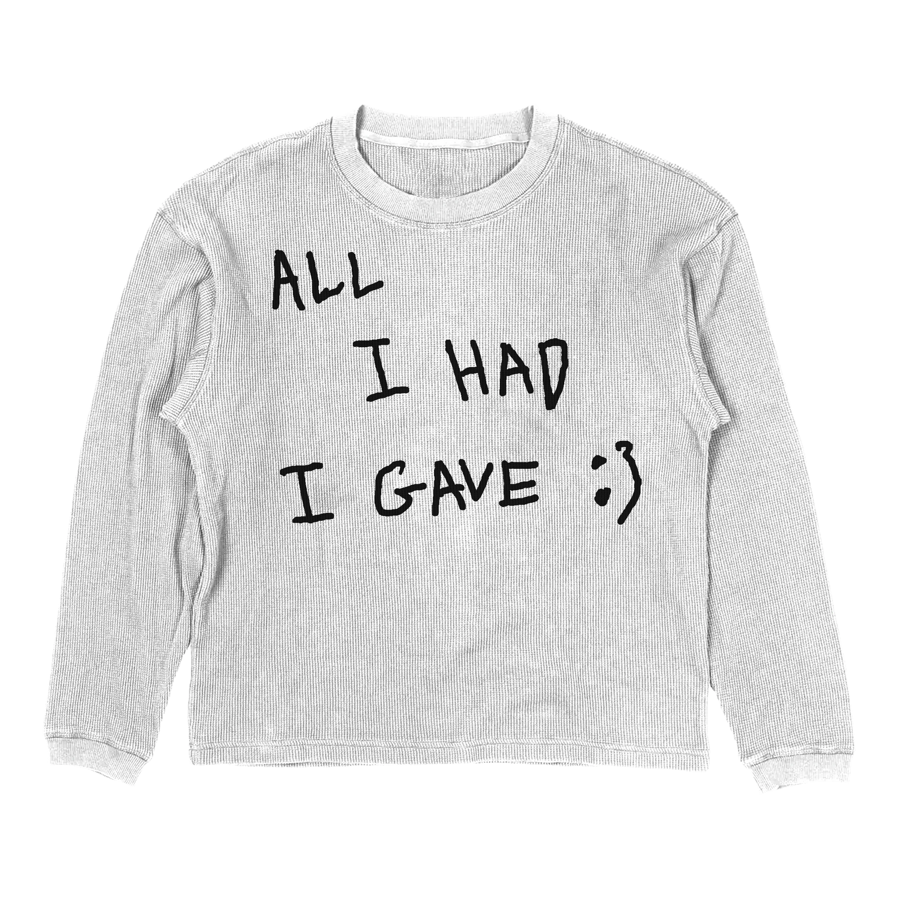 Be Happy Thermal - White - Front