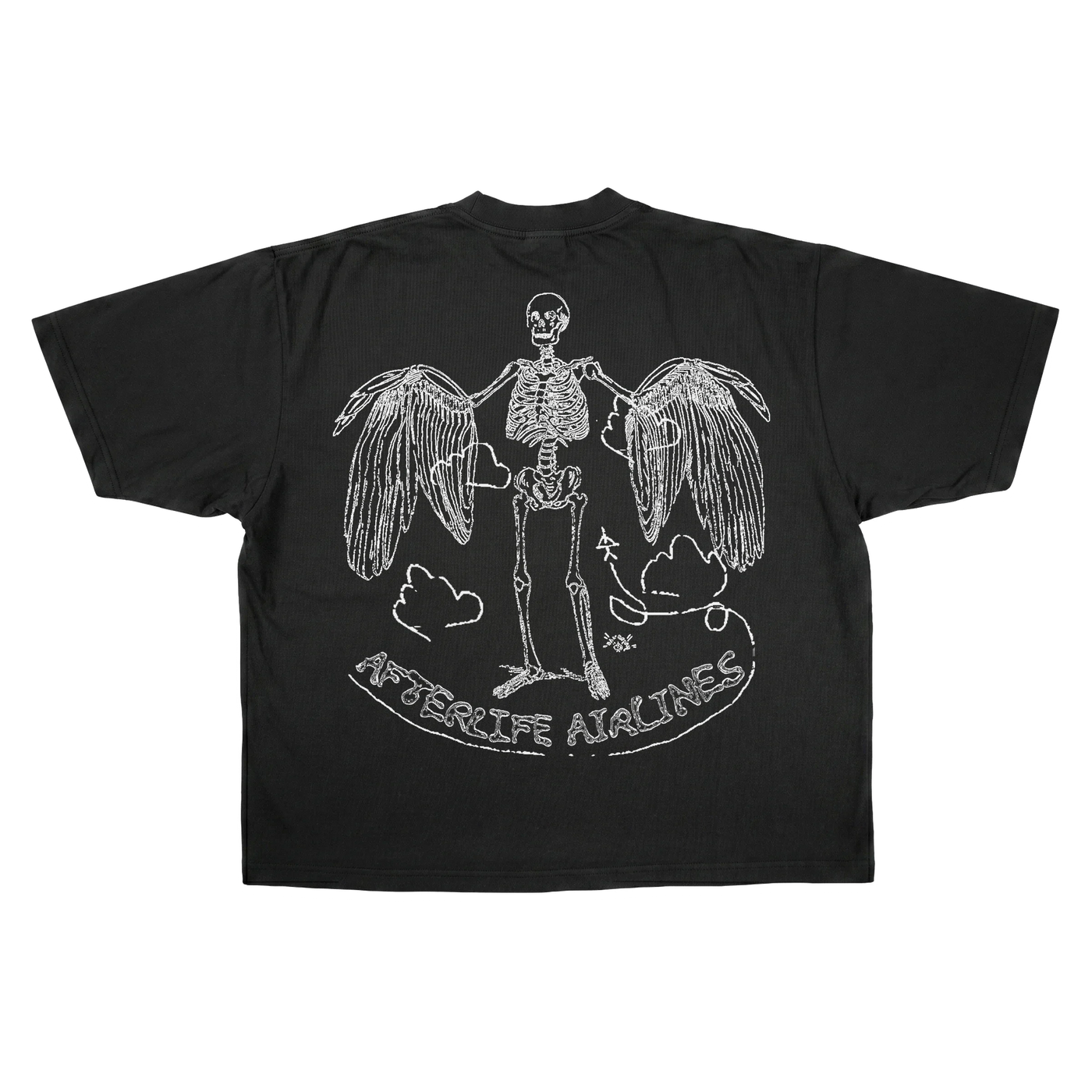 Departure Baggy Tee - Black - Back