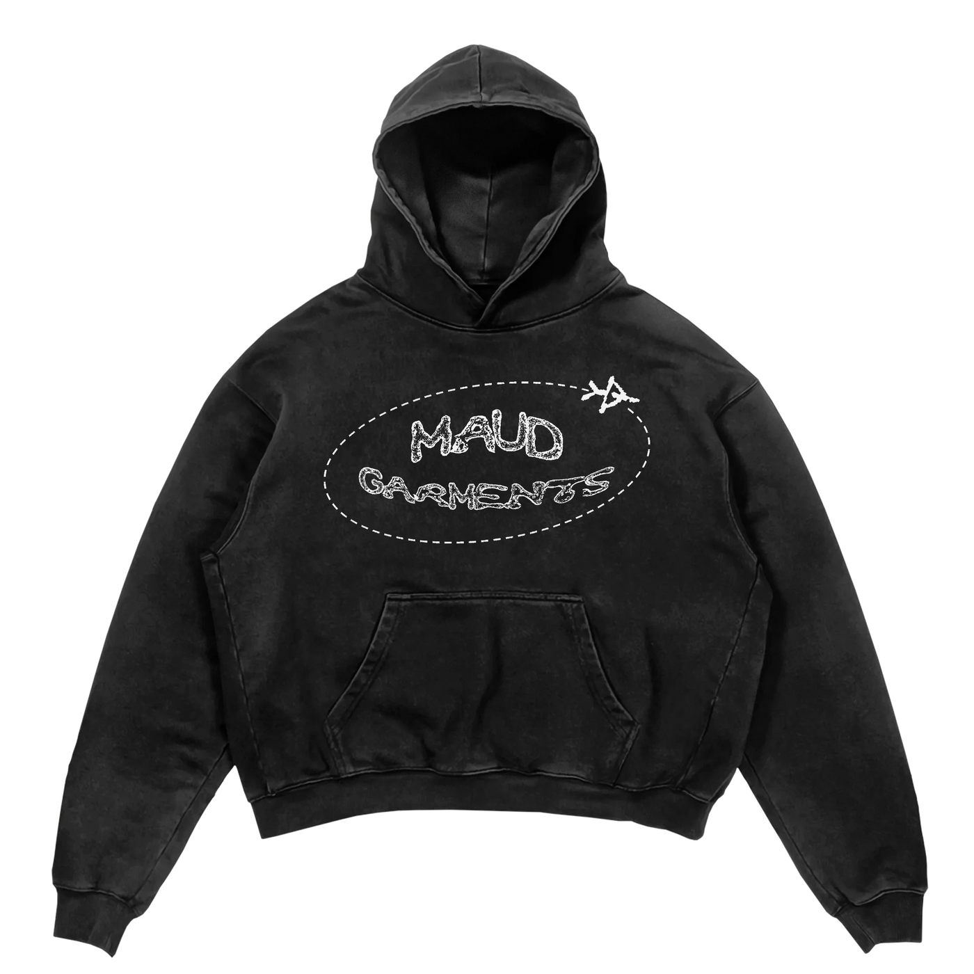 Departure Hoodie - Black - Front