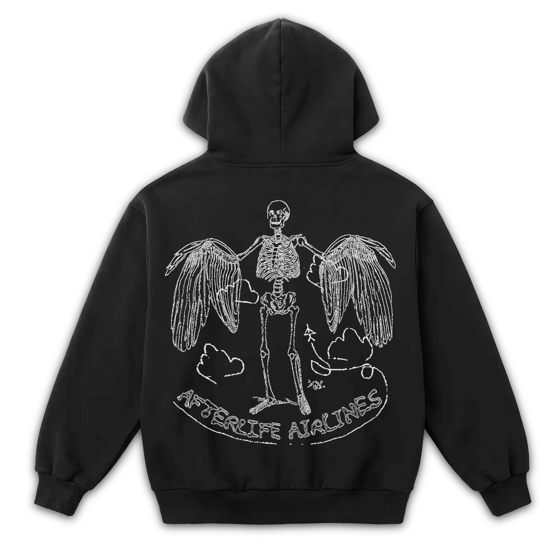 Departure Zip Up - Black - Back