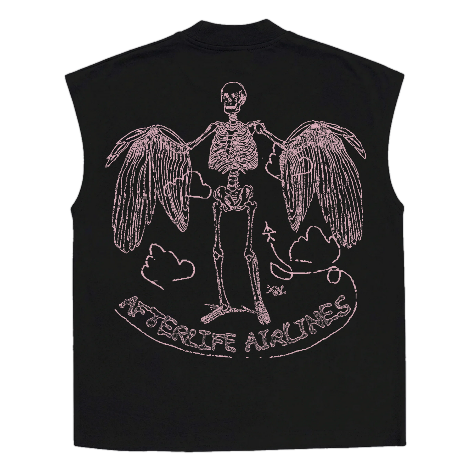 Departure Sleeveless Tee - Black - Back