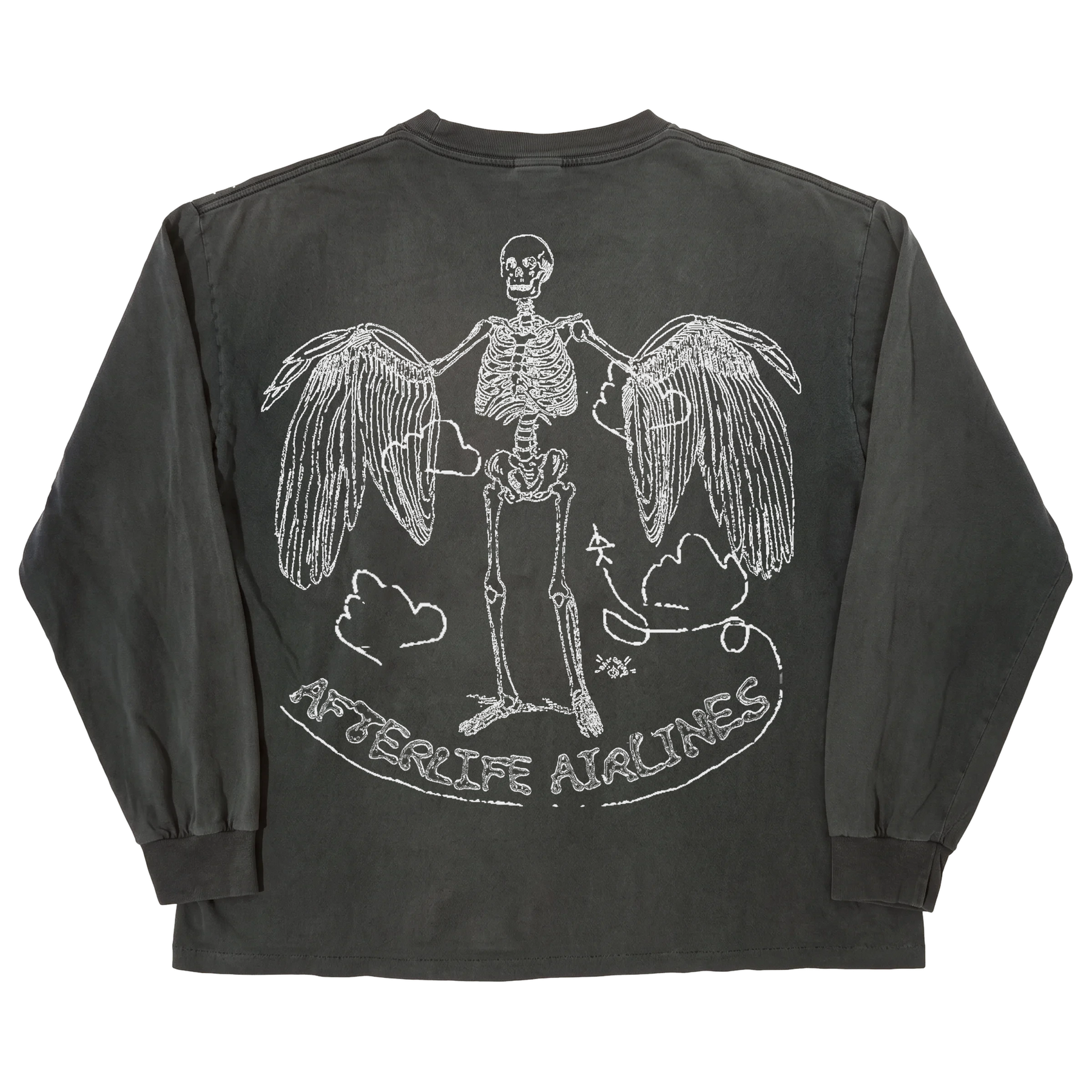Departure L/S Tee - Black - Back