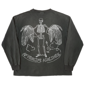 Departure L/S Tee - Black - Back