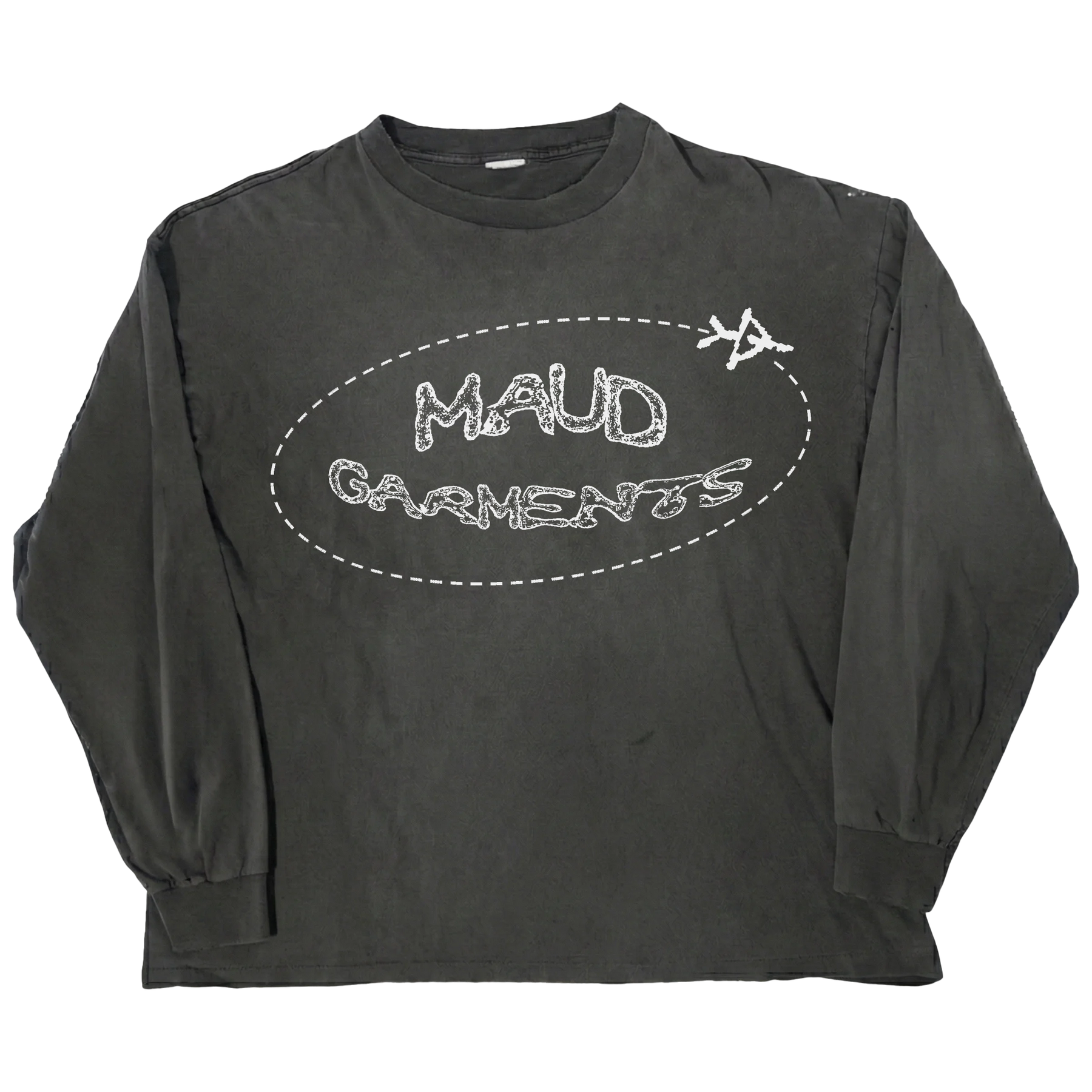 Departure L/S Tee - Black - Front