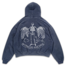 Departure Hoodie - Blue - Back
