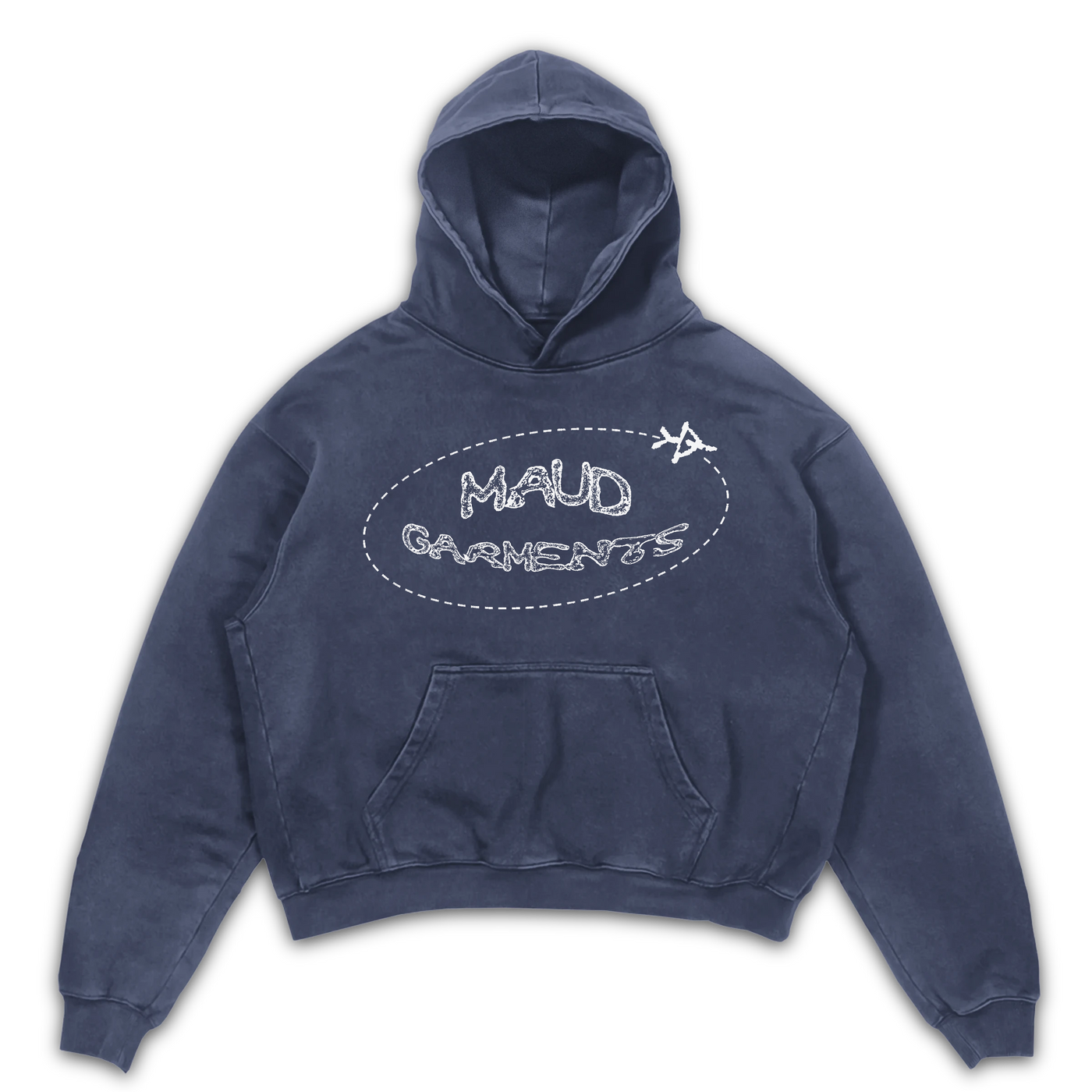 Departure Hoodie - Blue - Front