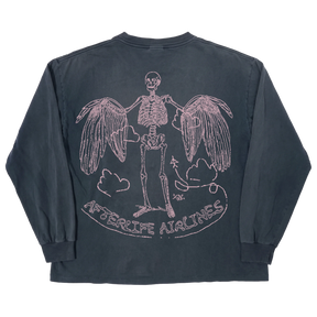 Departure L/S Tee - Blue - Back
