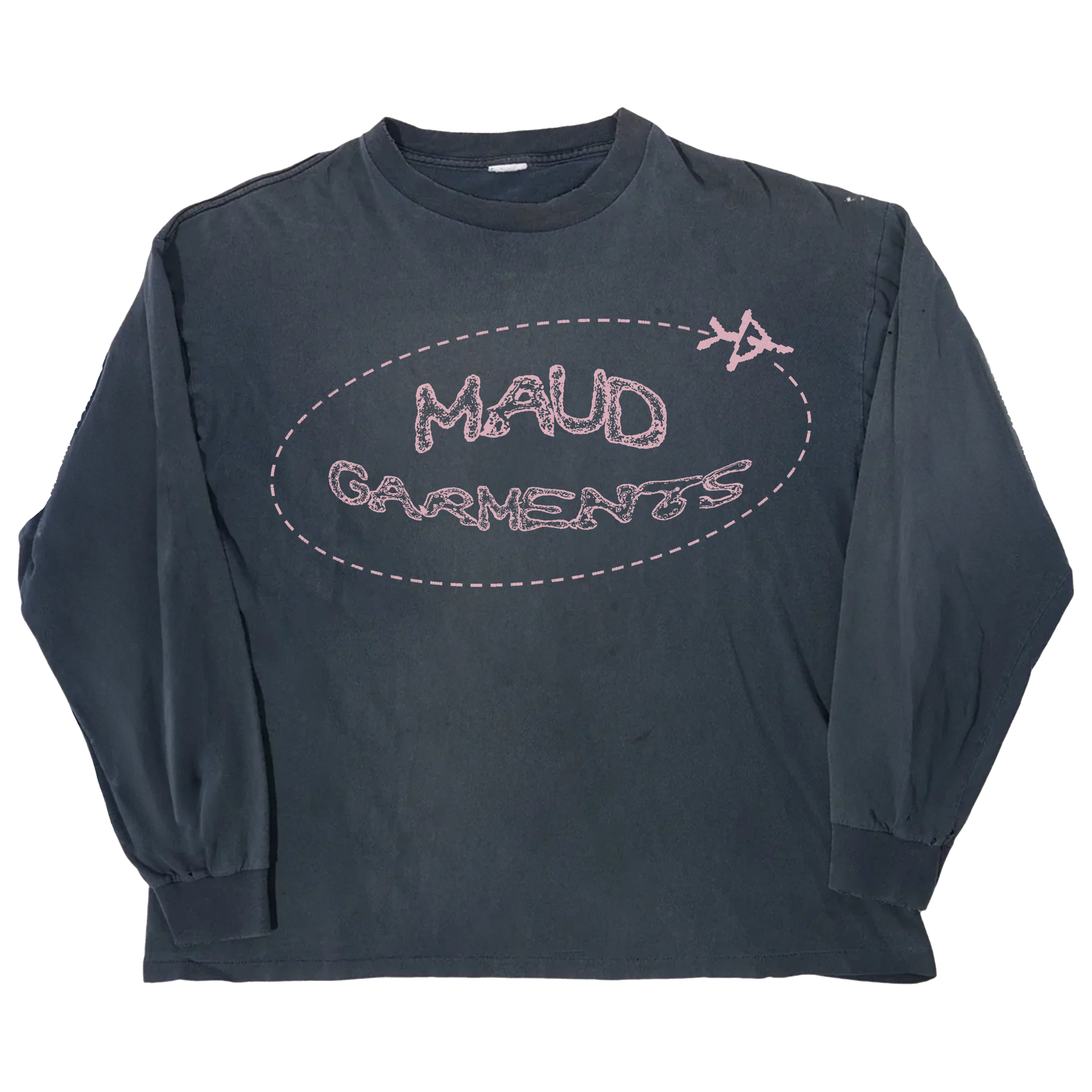 Departure L/S Tee - Blue - Front