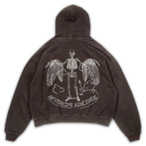 Departure Hoodie - Brown - Back