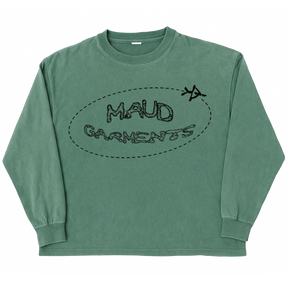 Departure L/S Tee - Green - Front