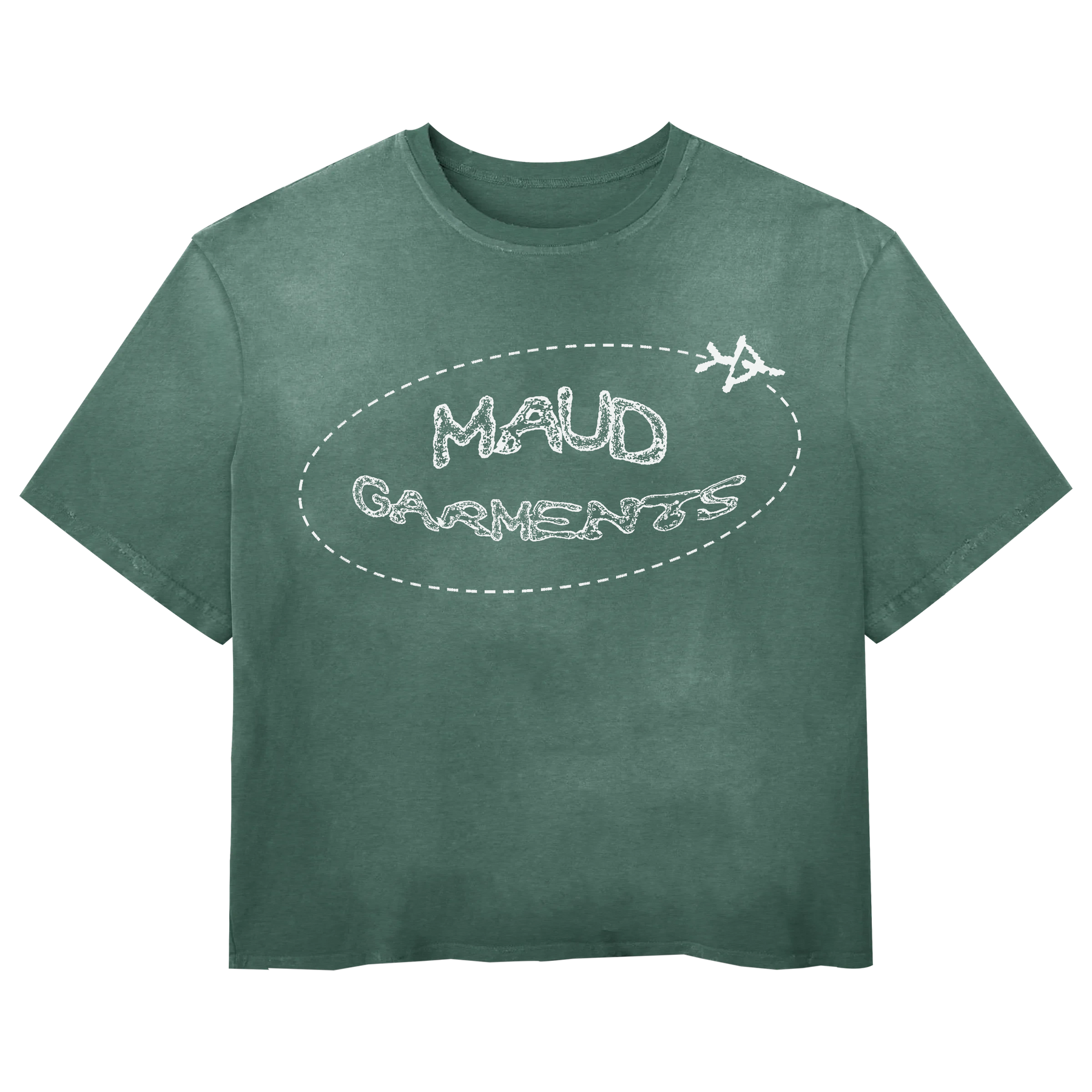 Departure Tee - Green - Front