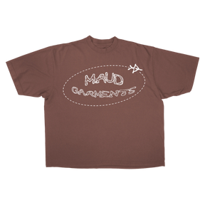 Departure Drop Tee - Mocha - Front