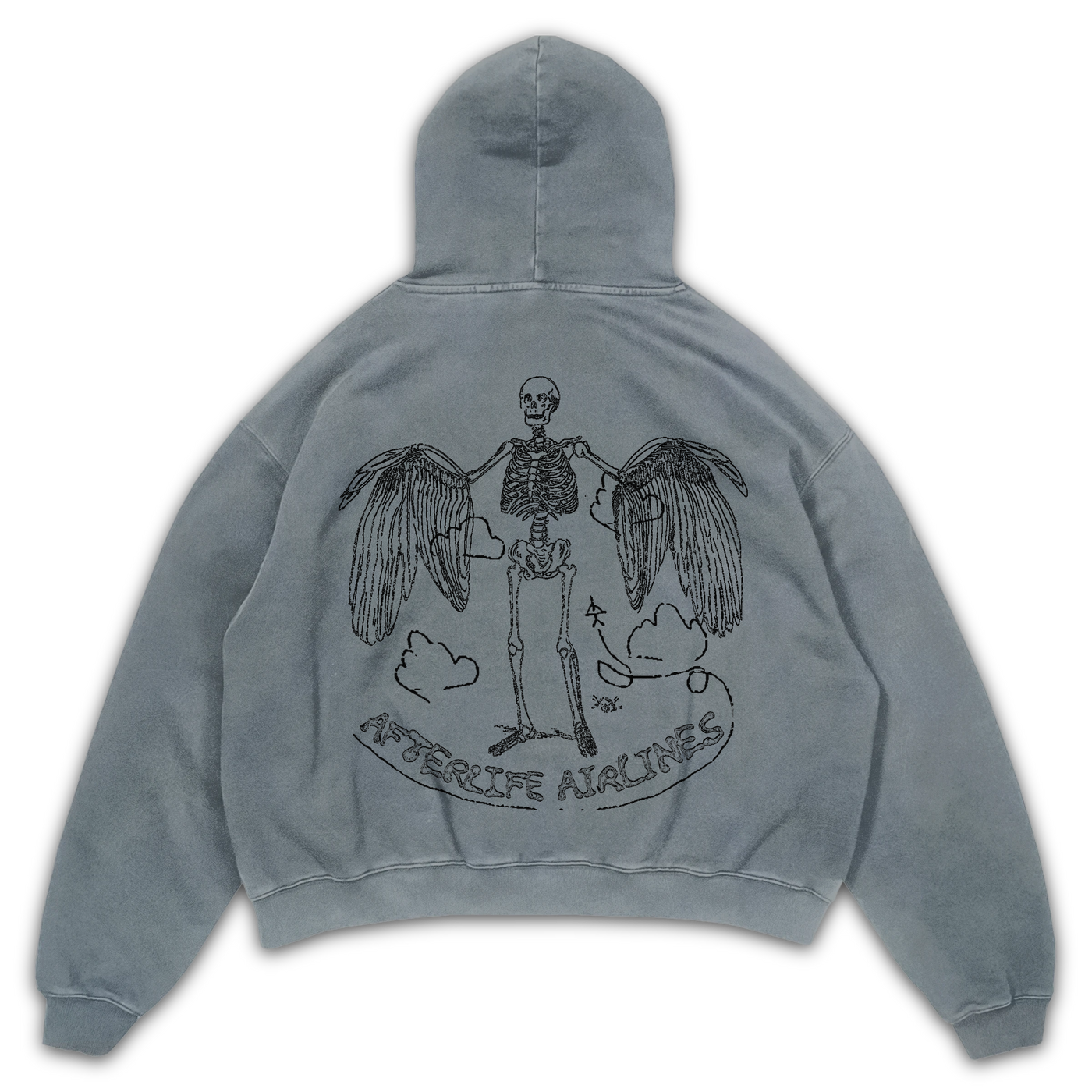 Departure Hoodie - Sage - Back