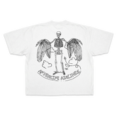 Departure Baggy Tee - White - Back