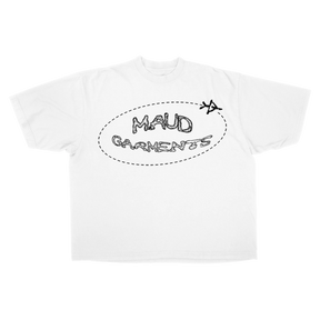 Departure Drop Tee - White - Front