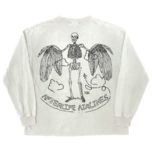 Departure L/S Tee - White - Back