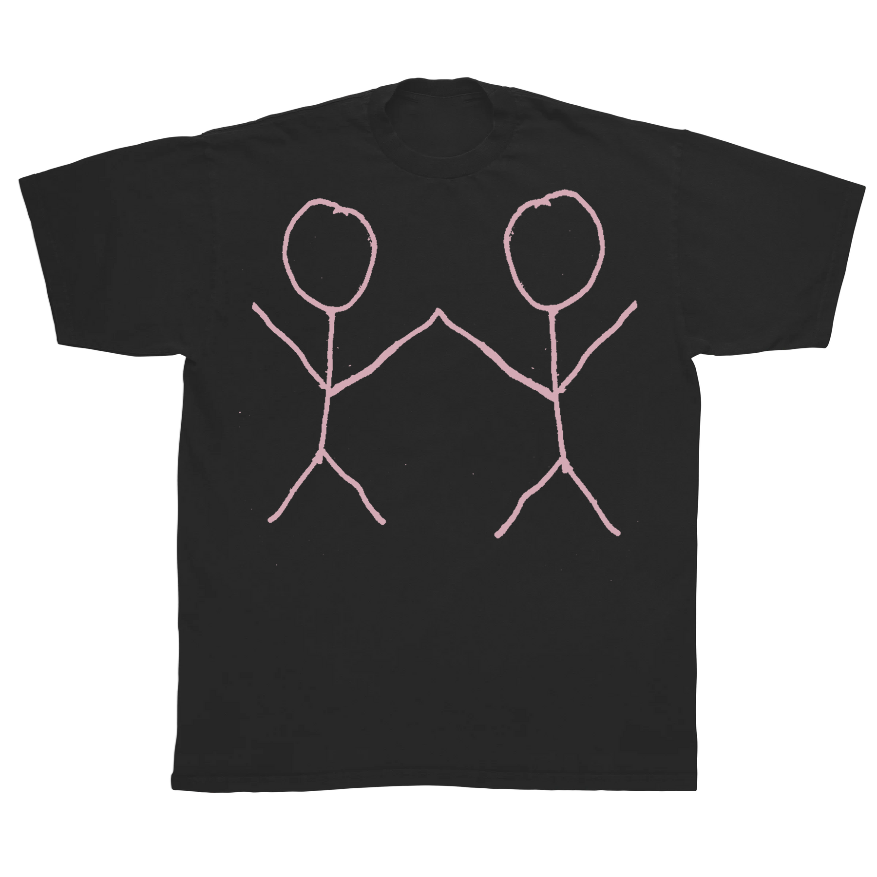 Friends Classic Tee - Black - Front