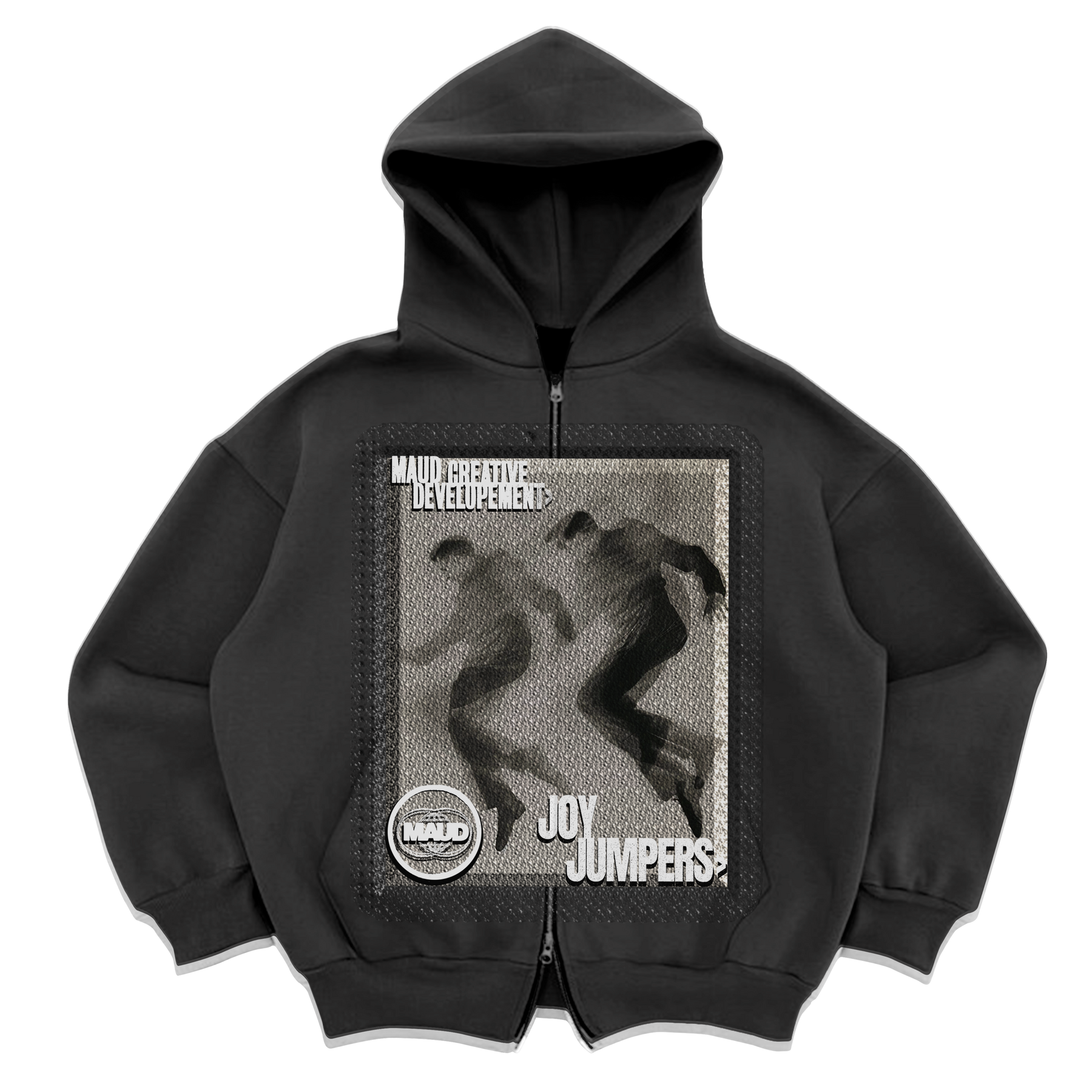 Joy Jump Zip Up Grey