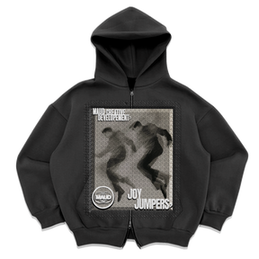 Joy Jump Zip Up Grey