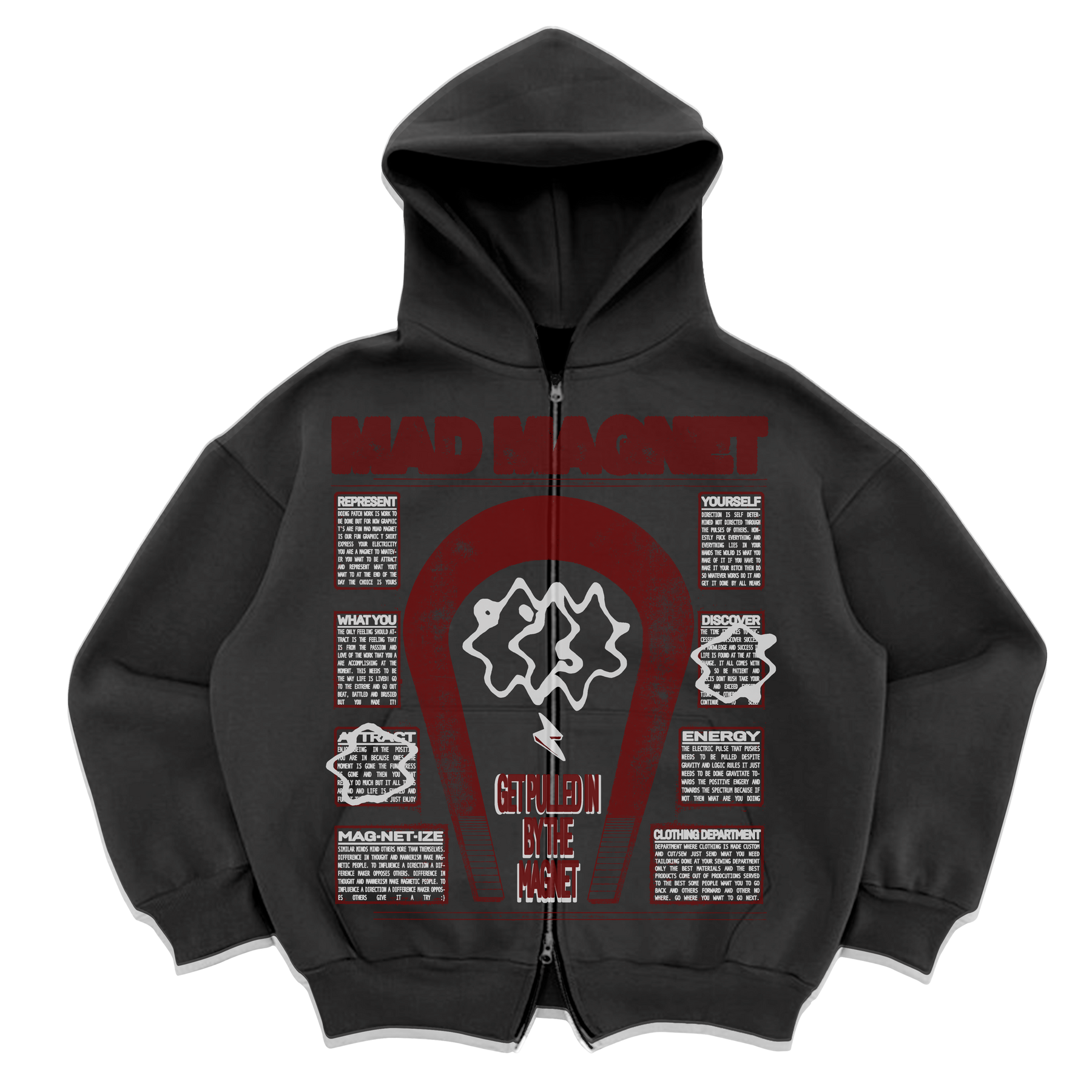 Mad Magnet Zip Up