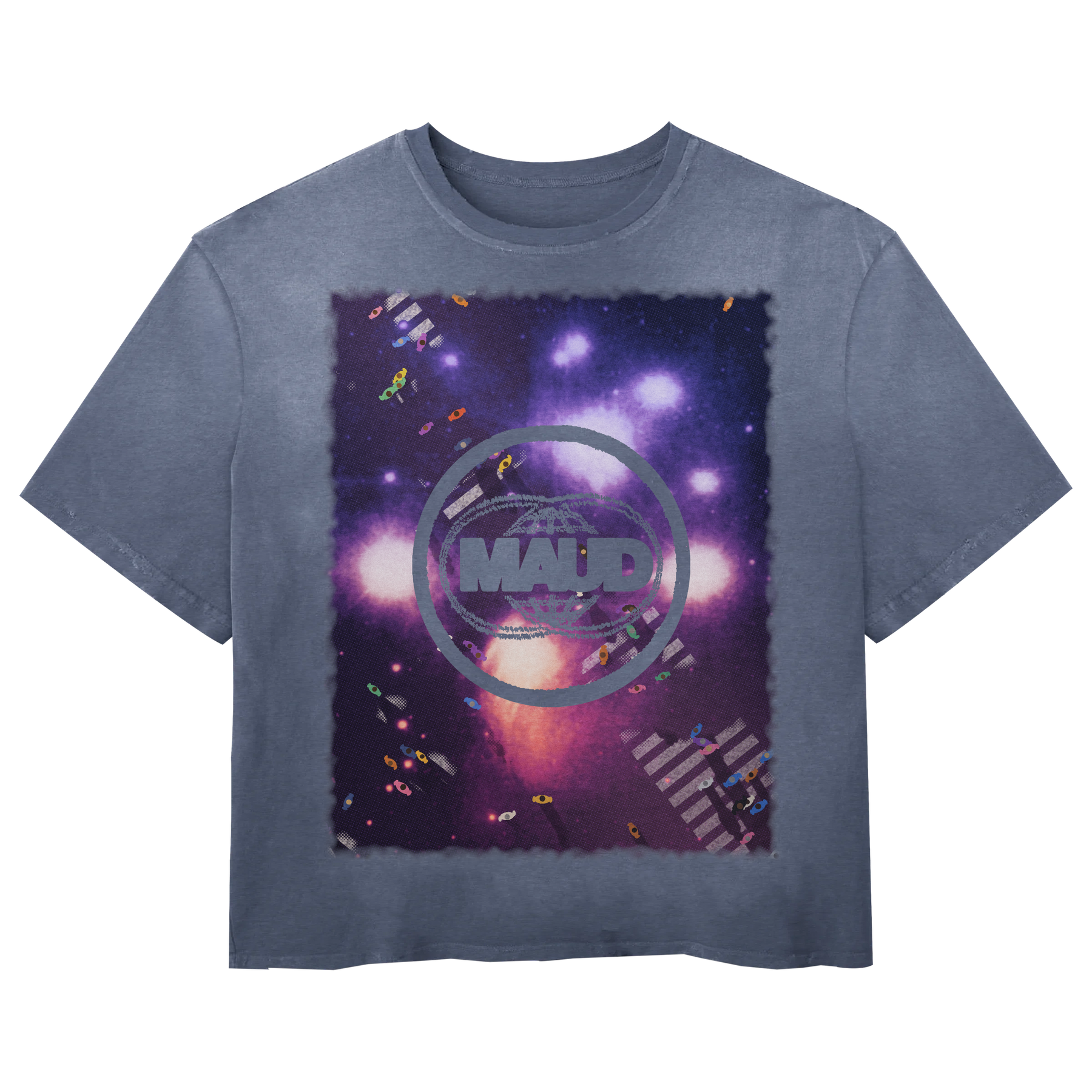 Night Shift Tee - Blue - Front