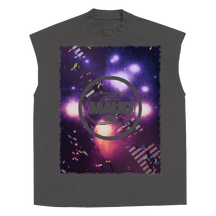Night Shift Sleeveless Tee - Grey - Front