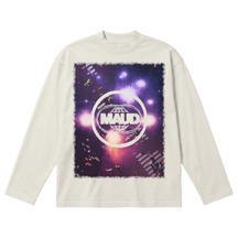 Night Shift Baggy L/S Tee - Off White - Front