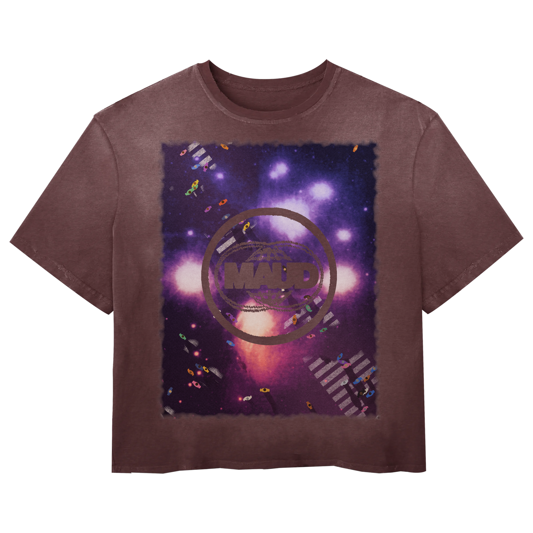 Night Shift Tee - Red - Front