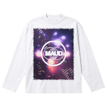 Night Shift Baggy L/S Tee - White - Front