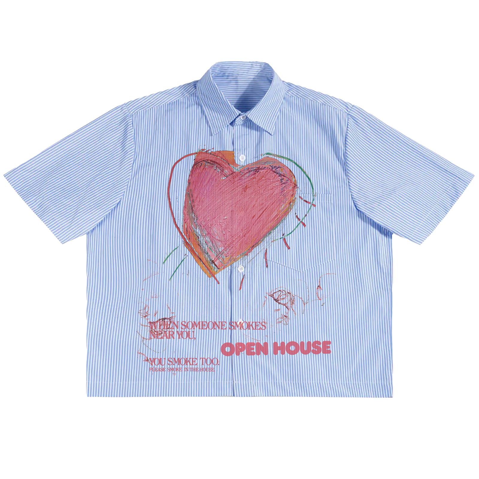Open House Button Up