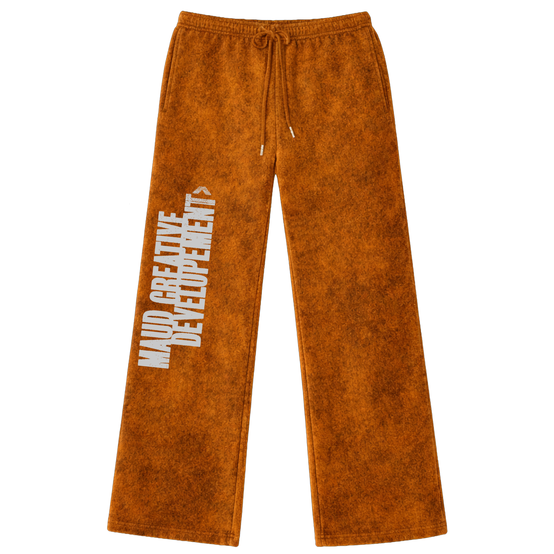 NOISEY TEXTURED WIDE LEG SWEATPANTS