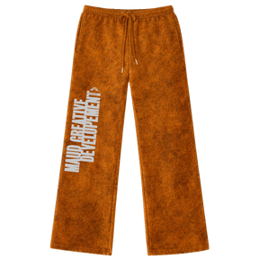 NOISEY TEXTURED WIDE LEG SWEATPANTS