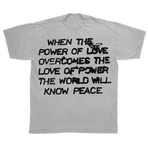 Power of Love Classic Tee - White - Front