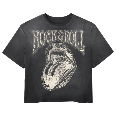 Rock & Roll Tee - Black - Front