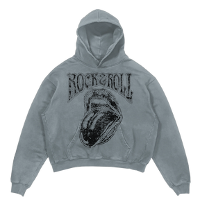 Rock & Roll Hoodie - Sage - Front