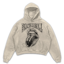 Rock & Roll Hoodie - Sand - Front