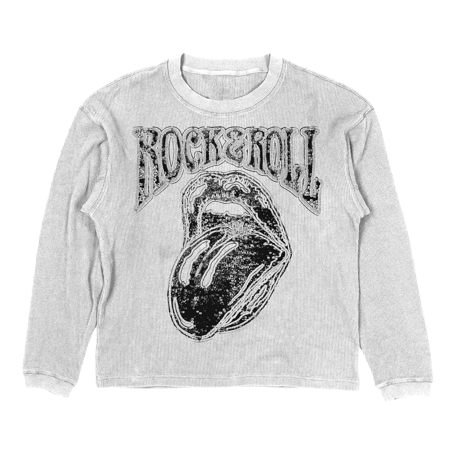 Rock & Roll Thermal - White - Front