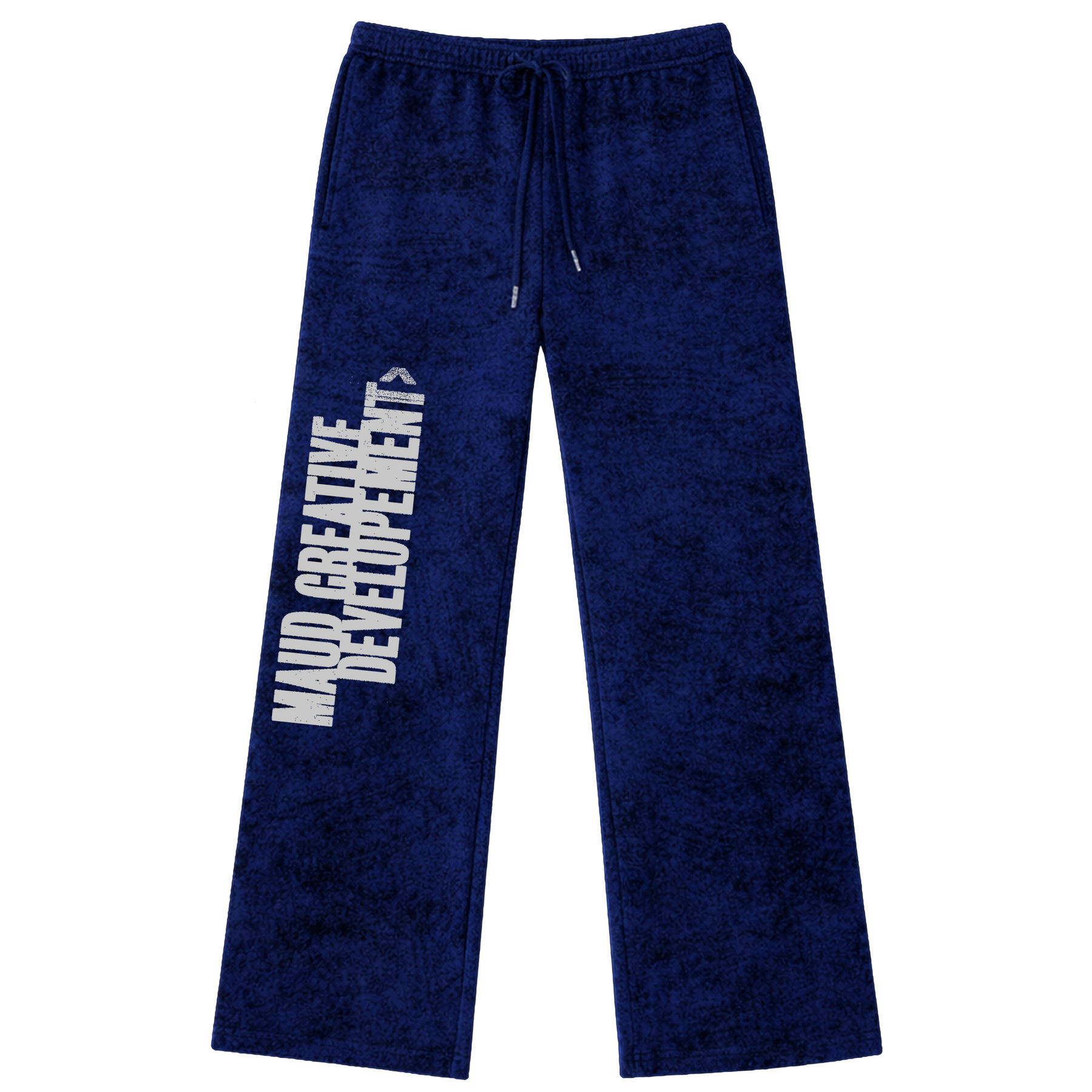 NOISEY TEXTURED WIDE LEG SWEATPANTS
