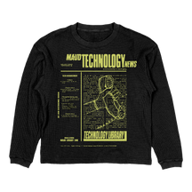 Tech News Thermal - Black - Front
