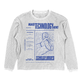 Tech News Thermal - White - Front