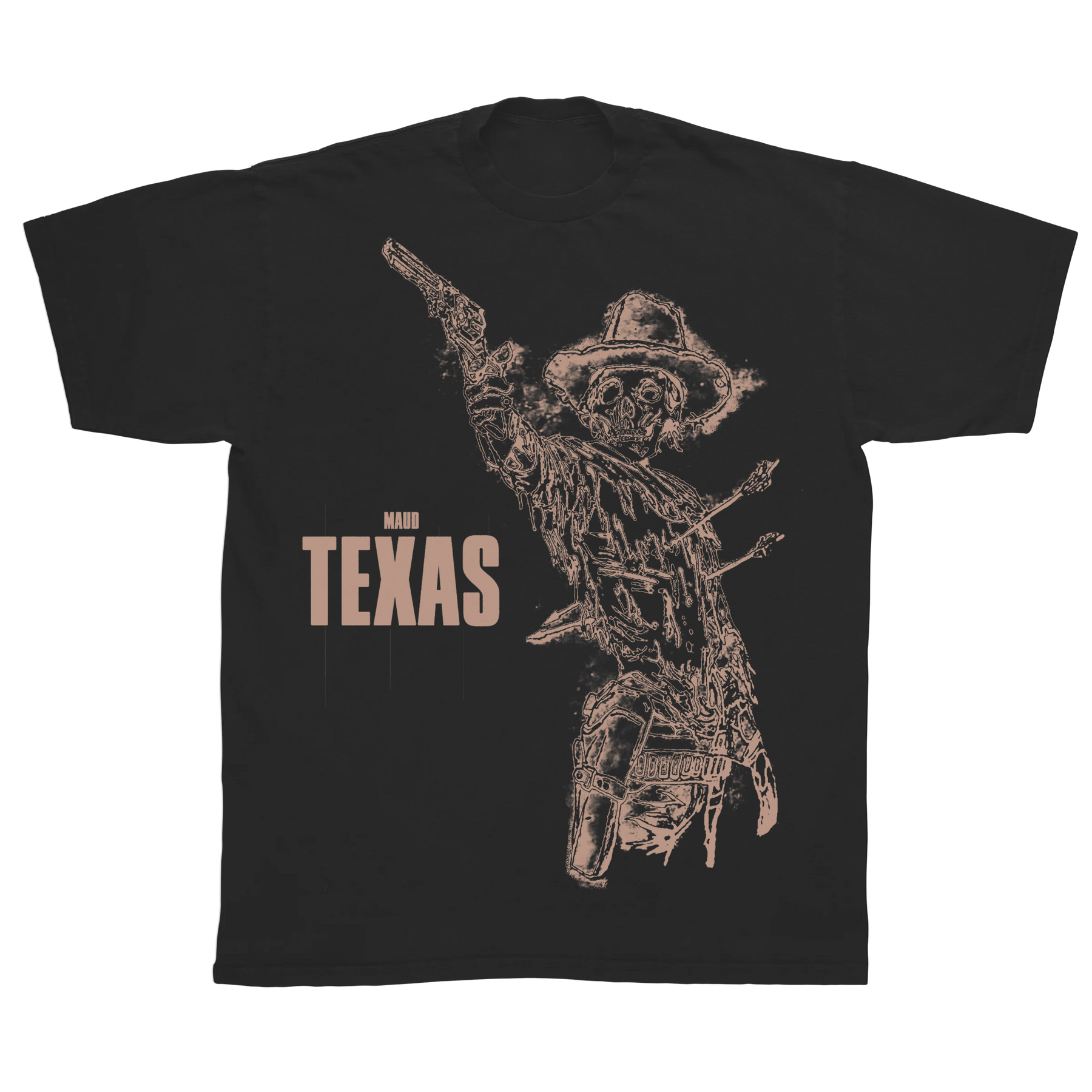 Texas Classic Tee - Black - Front
