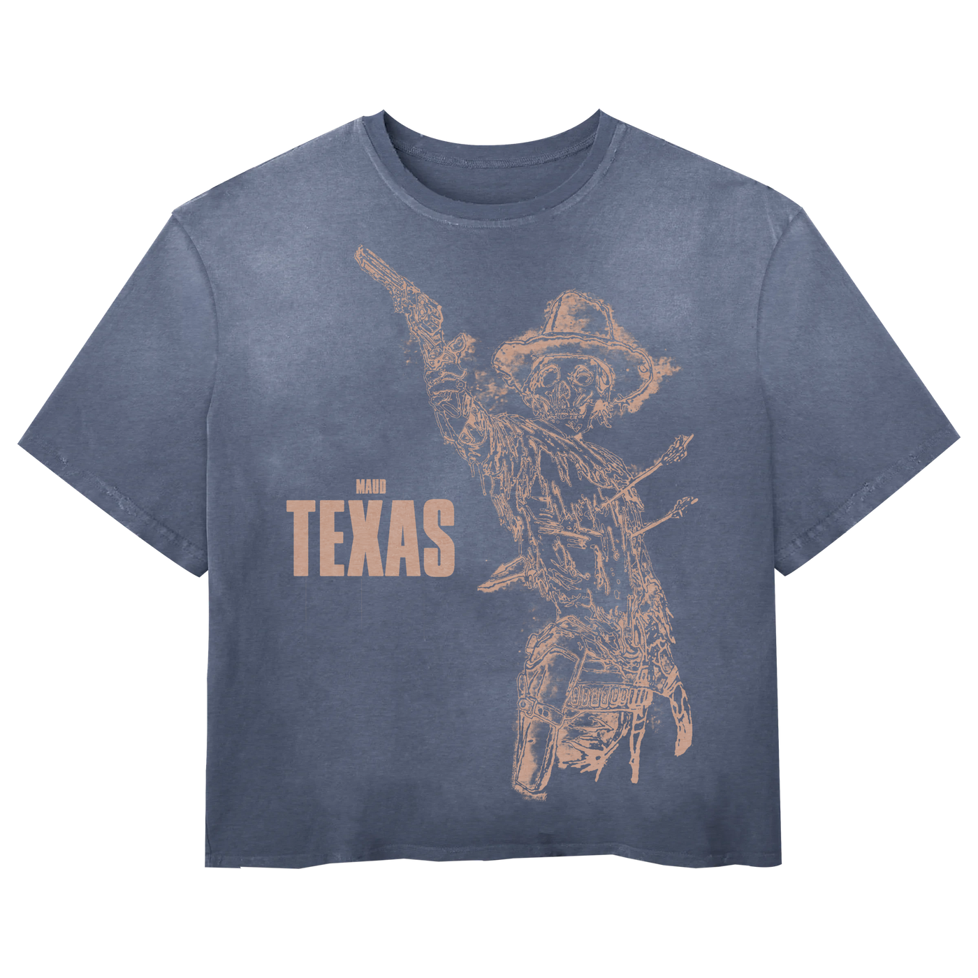 Texas Tee - Blue - Front