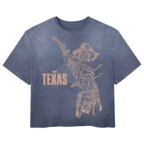 Texas Tee - Blue - Front