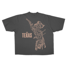 Texas Drop Tee - Grey - Front