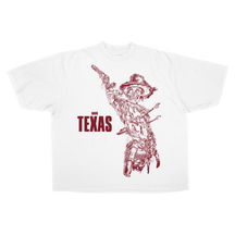 Texas Drop Tee - White - Front