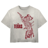 Texas Tee - White - Front